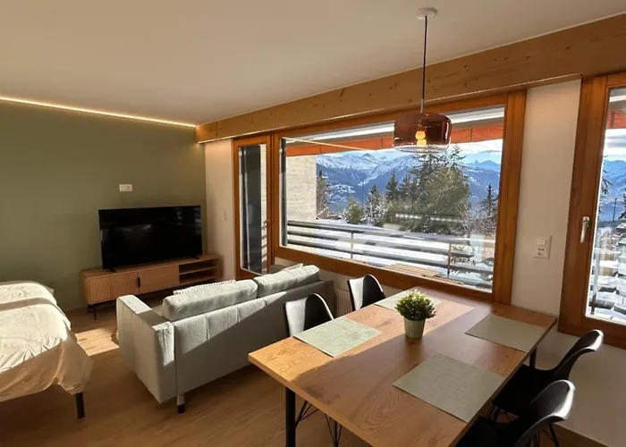 Moderne Et Cosy Avec Piscine Et Sauna * Crans-Montana